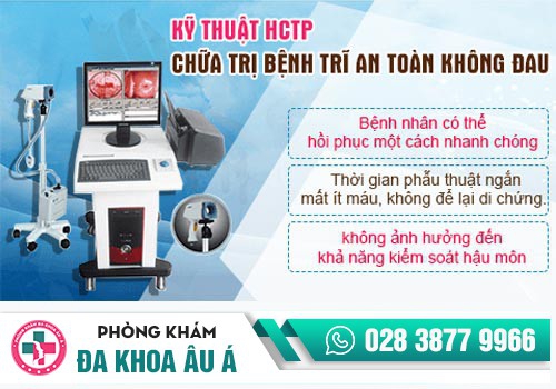 ĐIỀU TRỊ BỆNH TRĨ NGOẠI ĐỘ 1, ĐỘ 2 