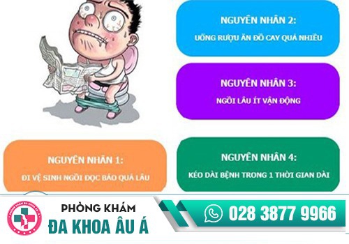 Những nguyên nhân gây nứt kẽ hậu môn