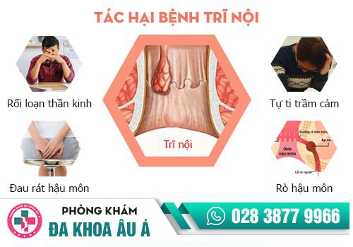 Những biến chứng thường gặp của bệnh trĩ nội