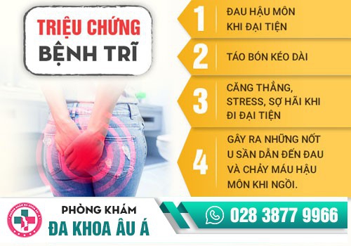 NHỮNG BỆNH HẬU MÔN THƯỜNG GẶP